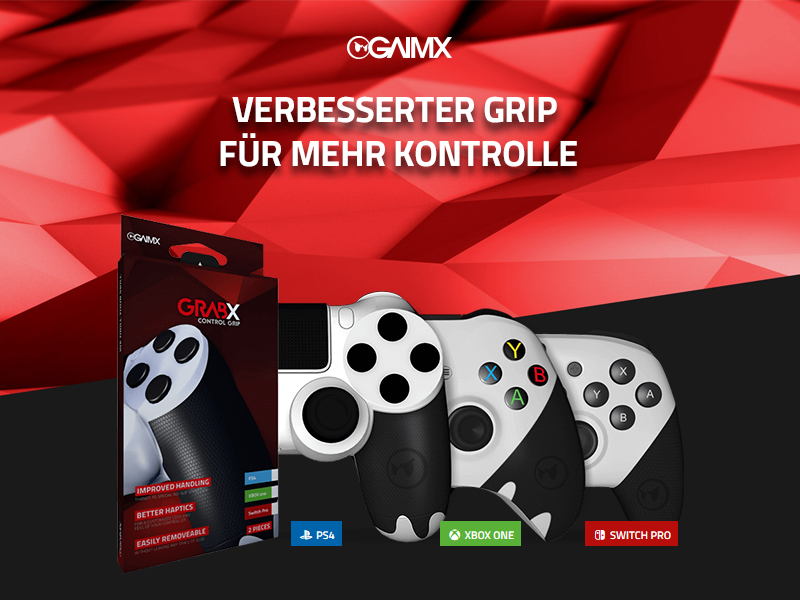 GHR eSports – GAIMX – GRABX – Werbung