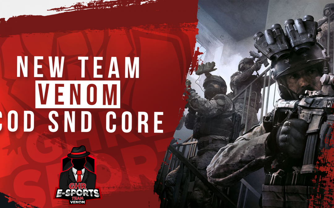 Neues CoD Team|Vorstellung – Team Venom